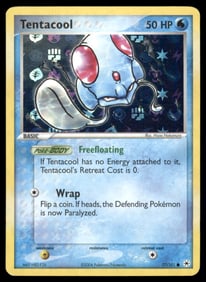 Tentacool Hidden Legends #77/101 Holo Pokemon Card