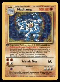 Machamp Deck Exclusives #008/102 Holo Pokemon Card