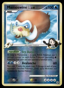 Mamoswine GL Rising Rivals #27/111 Holo Pokemon Card