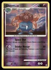 Gloom (97) Legends Awakened #97/146 Holo Pokemon Card
