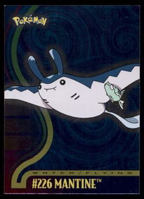 Mantine Topps Pokemon Card
