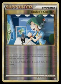 Emcee's Chatter Unleashed #73/95 Holo Pokemon Card