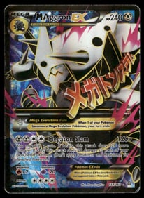 M Aggron EX (154 Full Art) XY - Primal Clash #154/160 Holo Pokemon Card