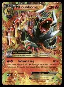 M Houndoom EX XY - BREAKthrough #22/162 Holo Pokemon Card