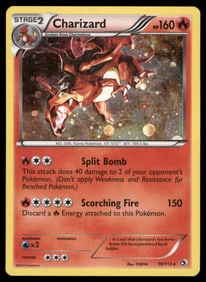 Charizard Legendary Treasures #19/113 Holo Pokemon Card