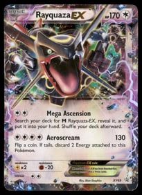 Rayquaza EX (Shiny) XY Promos #XY69 Holo Pokemon Card
