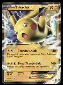 Pikachu EX XY Promos #XY174 Holo Pokemon Card