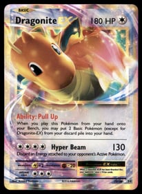 Dragonite EX XY - Evolutions #72/108 Holo Pokemon Card