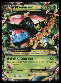 M Venusaur EX XY Base Set #2/146 Holo Pokemon Card