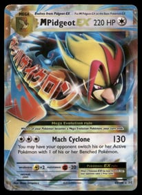 M Pidgeot EX XY - Evolutions #65/108 Holo Pokemon Card