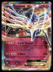 Xerneas EX XY Promos #XY07 Holo Pokemon Card