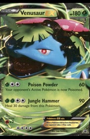 Venusaur EX XY Promos #XY28 Holo Pokemon Card