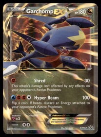 Garchomp EX XY Promos #XY167 Holo Pokemon Card