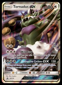 Tornadus GX SM Promos #SM134 Holo Pokemon Card