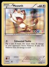 Meowth Miscellaneous Cards & Products #053/083 Holo Pokemon Card