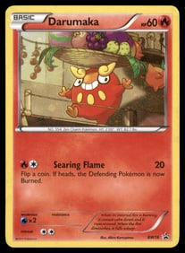 Darumaka Black and White Promos #BW18 Holo Pokemon Card