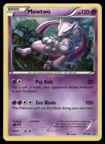 Mewtwo XY Promos #XY100 Holo Pokemon Card