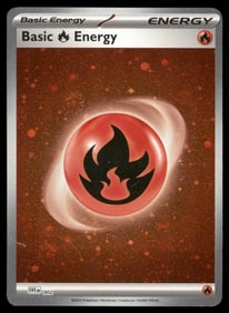 Basic Fire Energy SVE: Scarlet & Violet Energies #002 Holo Pokemon Card