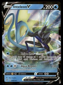 Inteleon V S1a: VMAX Rising #022/070 Holo Pokemon Card