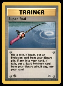 Super Rod Neo Genesis #103/111 1st. ED. Pokemon Card