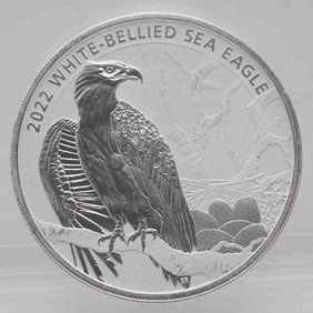 2022 Perth Mint White-Bellied Sea Eagle 1.5oz Silver Coin