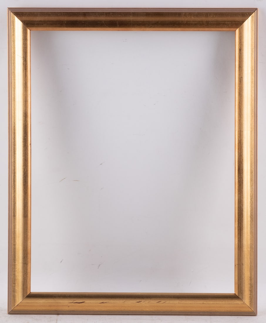 Gold Wood Frame For Artwork 14x11: Frame: 14 x 11 inches Condition: Great Overall All Provenance: Collection From Glen Cove Shipping: shipping rates are determined by the distance from the auction site. Combined shipping rate available