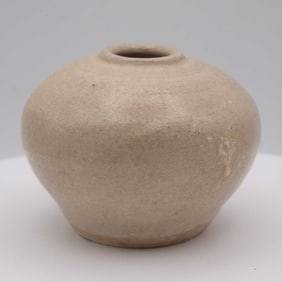 Antique Likely 15-18th Century South Asian Porcelain Small Jar