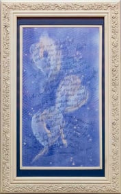 Vintage Decor Print On Paper ""