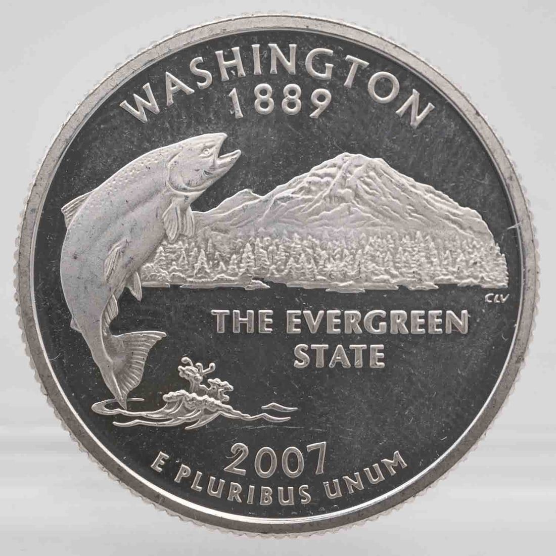 2007 American Proof Silver Quarter Washington (1 of 2)