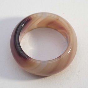 Natural Agate Ring