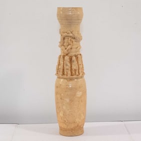 Antique Chinese Song Dynasty Pottery Funarary Urn