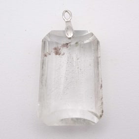 Natural Clear Quartz Pendant