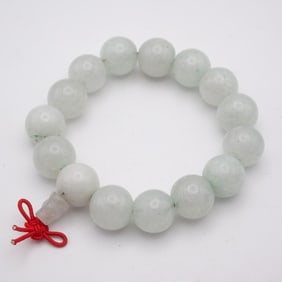 Natural Quartz Bead Bracelet