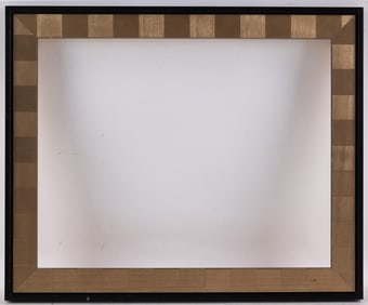 Gold Black Wood Frame For Artwork 14x11