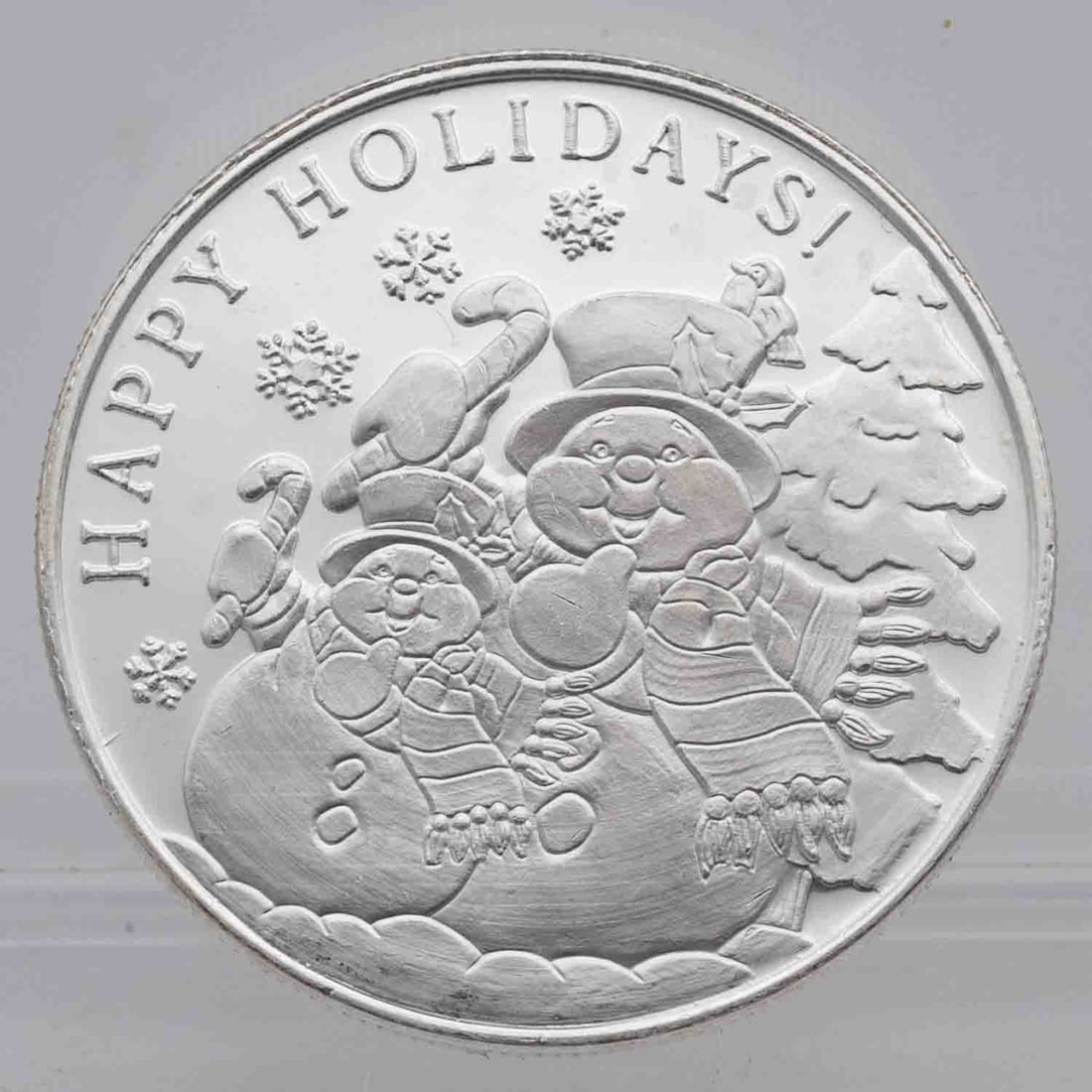 2020 Season's Greetings Christmas 1oz Silver Round: MLC01065 Subject: Season's Greetings Christmas 1oz Silver Round Medium: 999 Silver Year: 2020 Condition: MS Note: Any condition statement is given as an opinion and should not be treated as a statemen