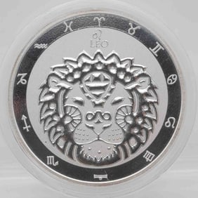 2021 Tokelau Constellation Leo 1oz Silver Coin