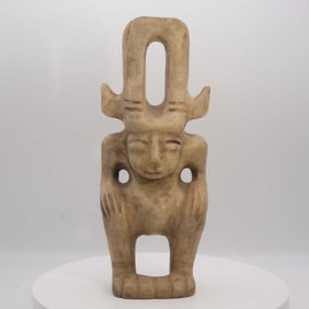 Old Columbian Stone Olmec Stone Figure