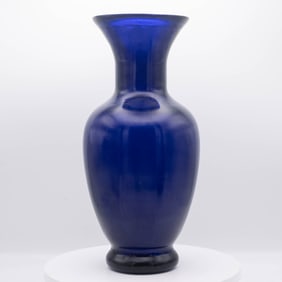 Large Antique Chinese Peking Glass Vase