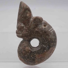 Old Chinese Hongshan Culture Jade Pig Dragon Figure