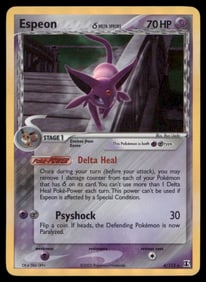 Espeon (Delta Species) Delta Species #4/113 Holo Pokemon Card