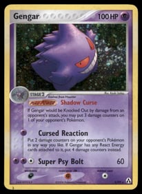 Gengar Legend Maker #5/92 Holo Pokemon Card