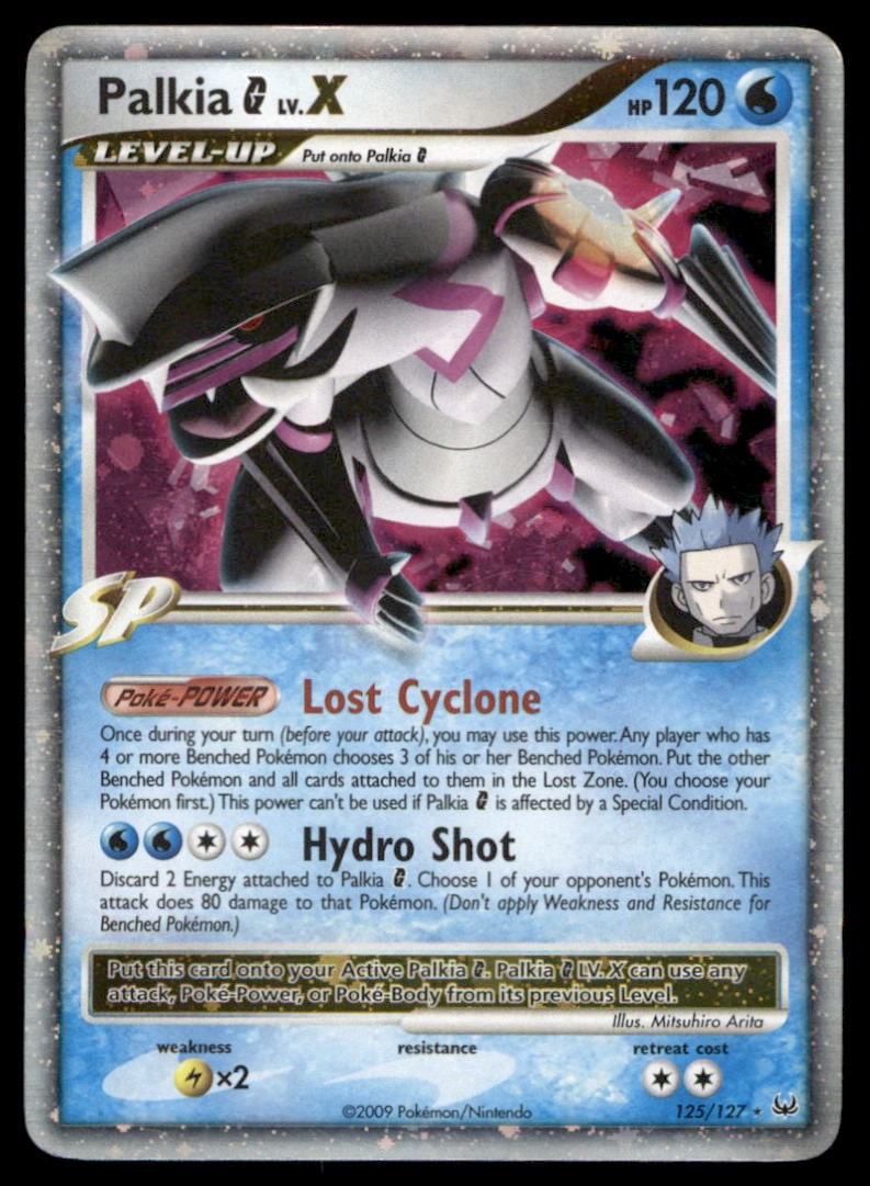 Palkia G Lv.X Platinum #125/127 Holo Pokemon Card: We offer combined shipping on multiple items. Buyers may also arrange their own shipping. LiveShipping is a separate and independent option for shipping that is NOT a part of the auction house or thei