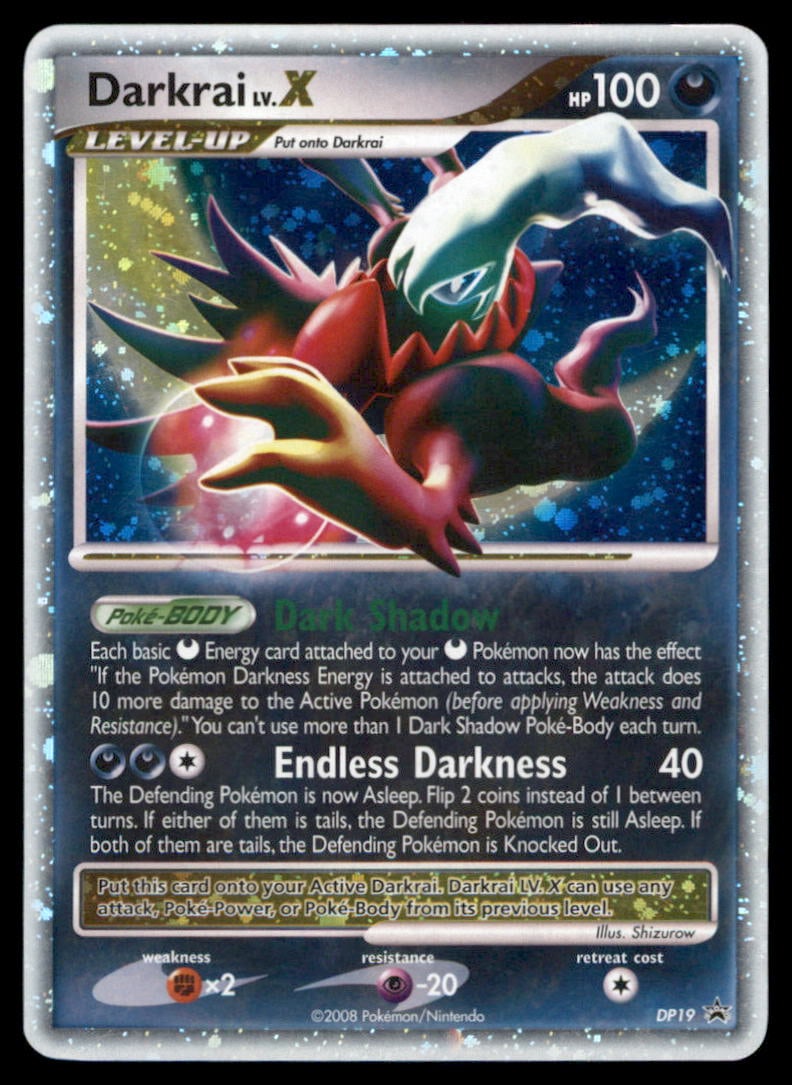 Darkrai LV.X Diamond and Pearl Promos #DP19 Holo Pokemon Card (1 of 2)