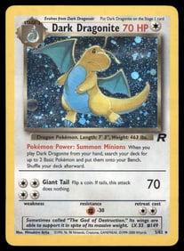 Dark Dragonite (22) Team Rocket #22/82 Holo Pokemon Card