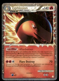 Typhlosion (Prime) HeartGold SoulSilver #110/123 Holo Pokemon Card