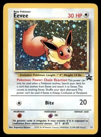 Eevee WoTC Promo #11/53 Holo Pokemon Card