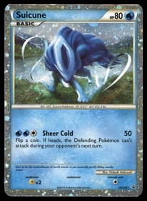 Suicune HGSS Promos #HGSS21 Holo Pokemon Card