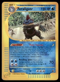 Feraligatr (12) Expedition #012/165 Holo Pokemon Card