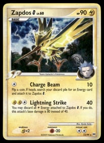 Zapdos G Arceus #12/99 Holo Pokemon Card