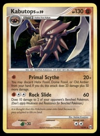 Kabutops Arceus #4/99 Holo Pokemon Card